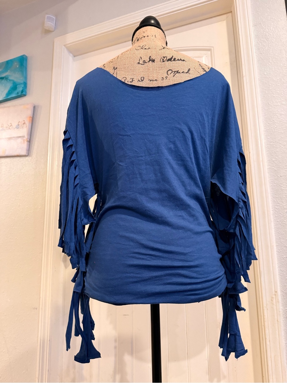 Hello Kitty Reworked Fringe Tee – Medium / Roomier Bust - Picture 5 of 5